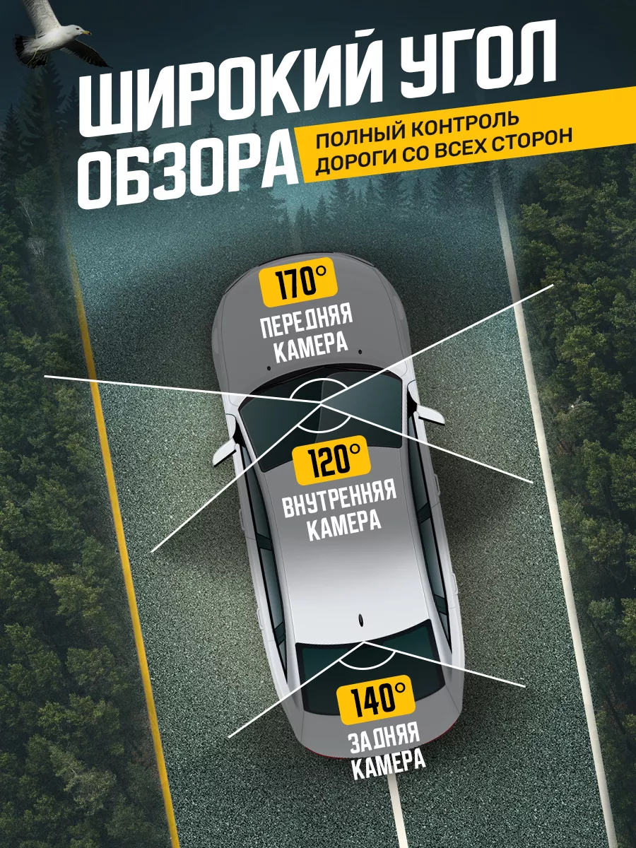 Камера заднего вида и в салоне